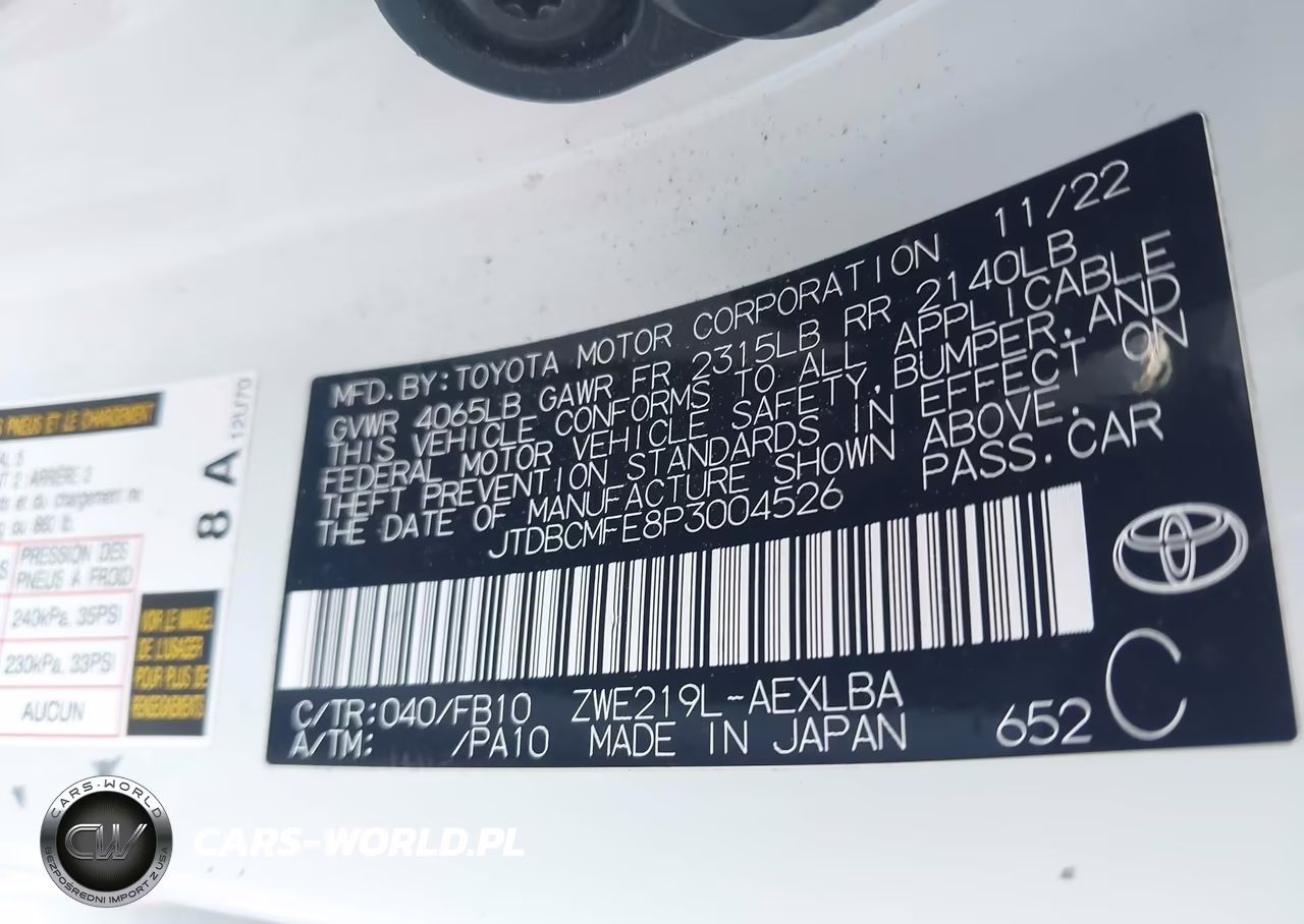 2023 Toyota Corolla Hybrid Le VIN:JTDBCMFE8P3004526 - 9