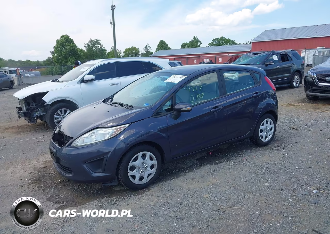 2013 Ford Fiesta Se VIN:3FADP4EJXDM112741 - 2