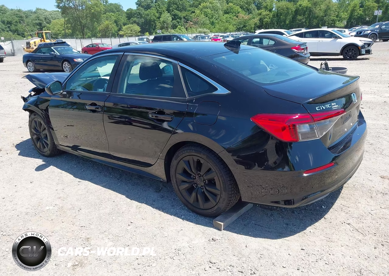 2022 Honda Civic Ex VIN:2HGFE1F7XNH310800 - 3