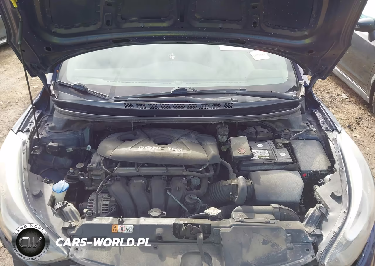 2014 Hyundai Elantra Se VIN:5NPDH4AE3EH460758 - 10