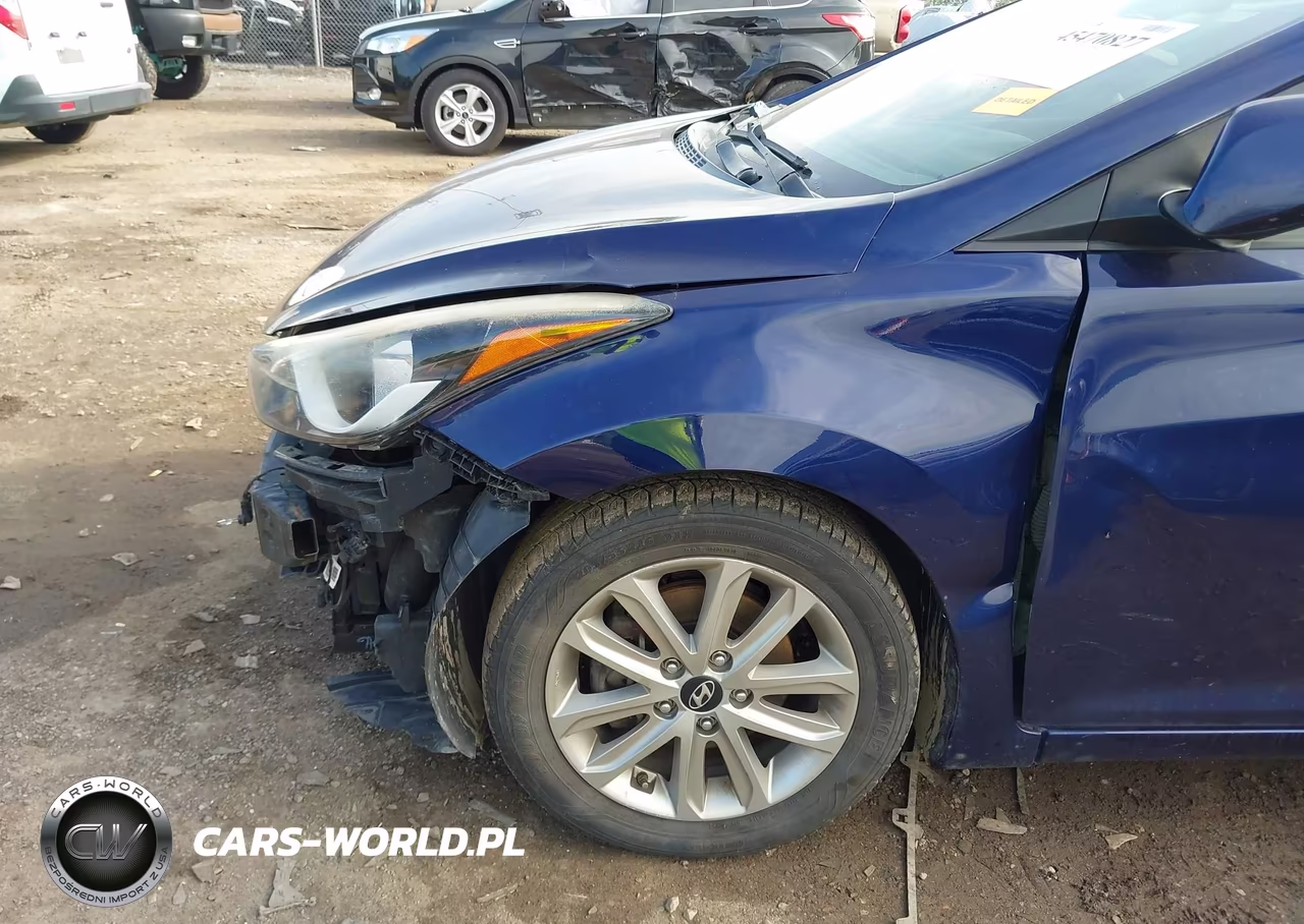 2014 Hyundai Elantra Se VIN:5NPDH4AE3EH460758 - 13