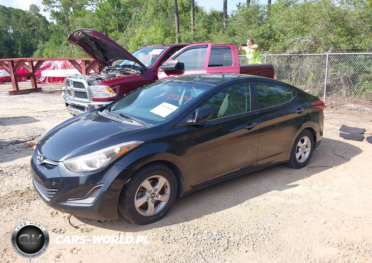 2015 Hyundai Elantra Se VIN:KMHDH4AE4FU265559 - 2