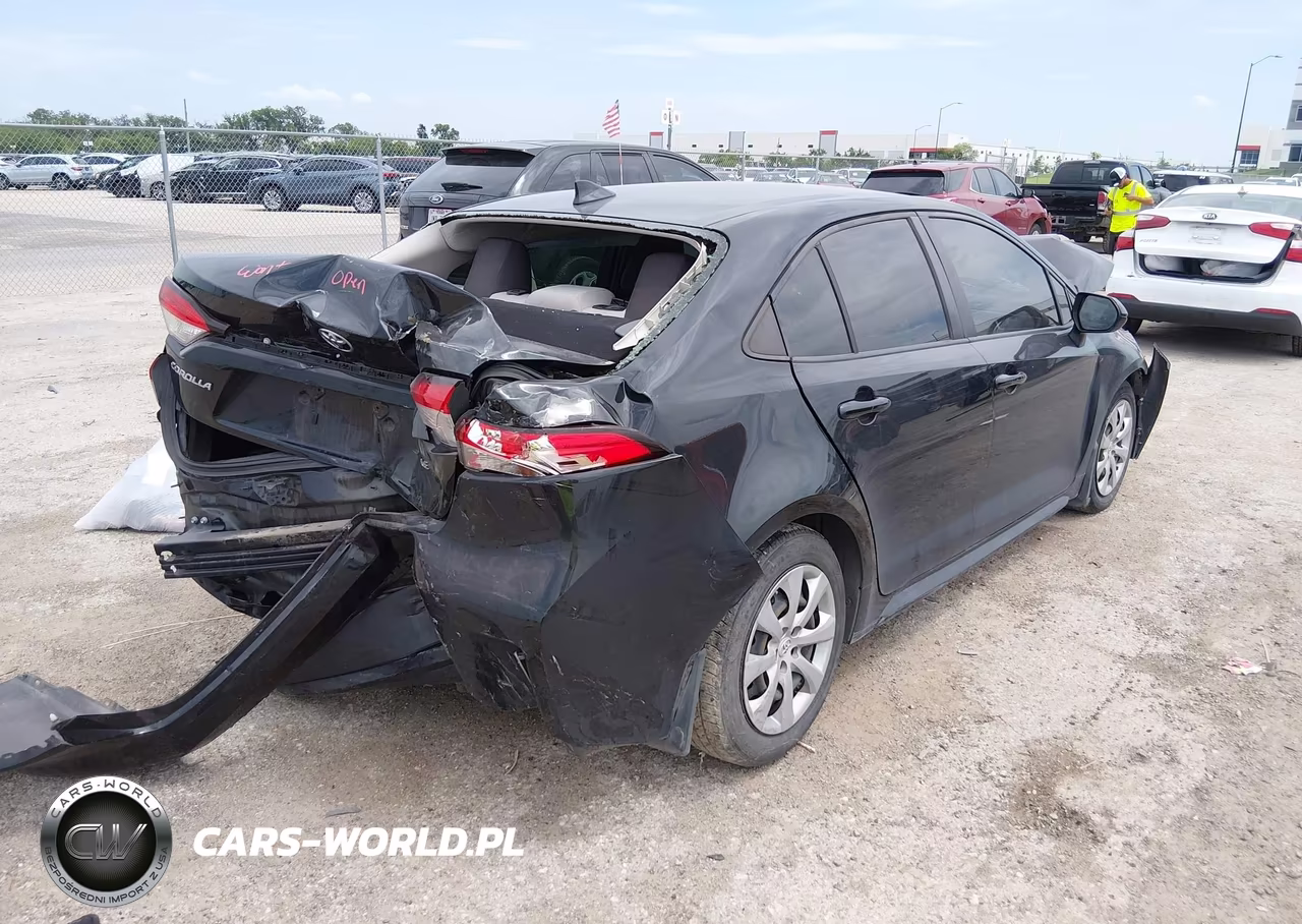 2022 Toyota Corolla Le VIN:JTDEPMAE7NJ201690 - 4