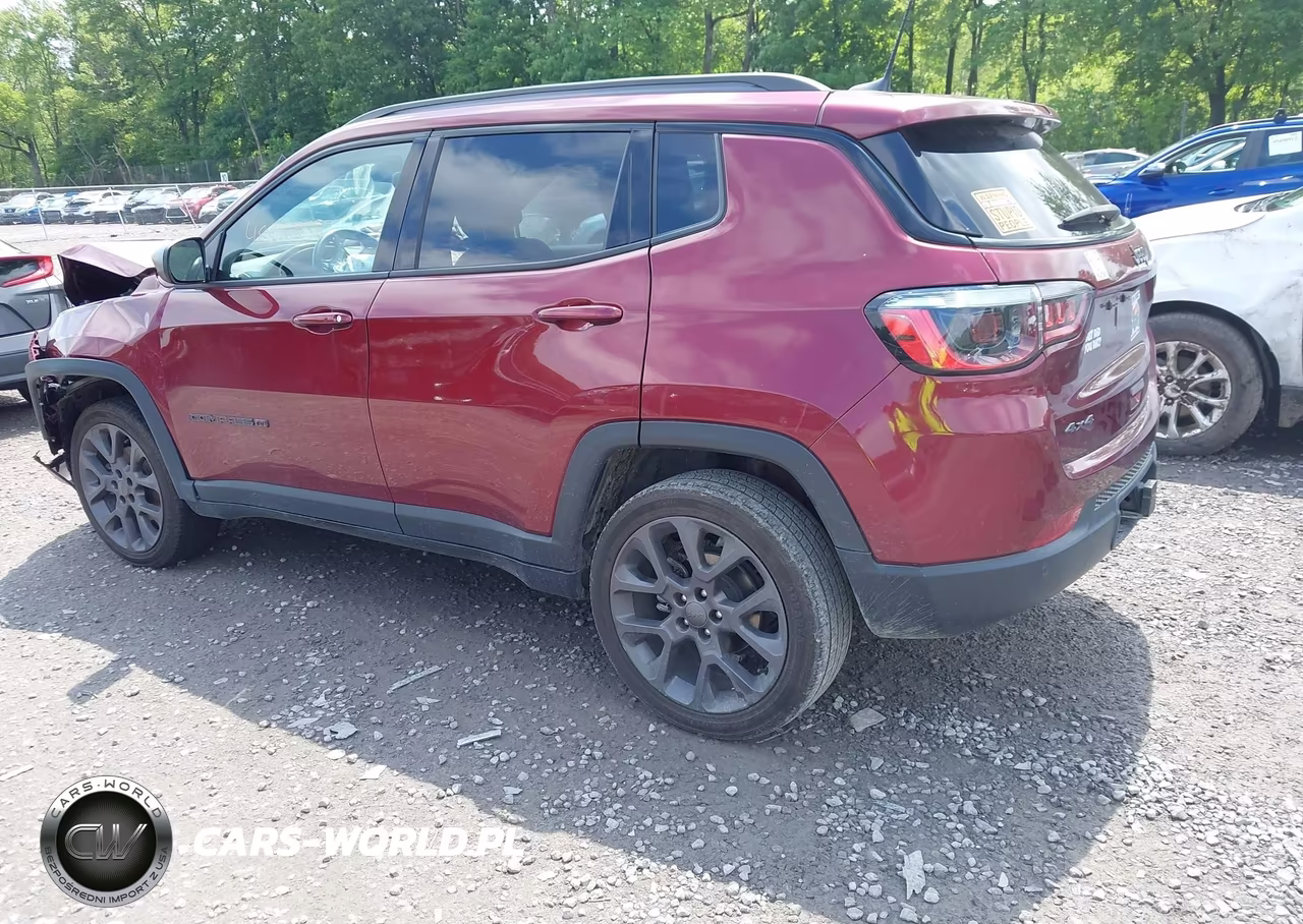2021 Jeep Compass 80Th Anniversary 4X4 VIN:3C4NJDEB5MT575871 - 3
