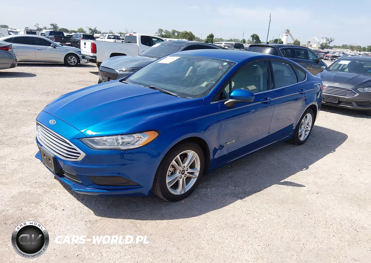 2018 Ford Fusion Hybrid S VIN:3FA6P0UU2JR235865 - 2