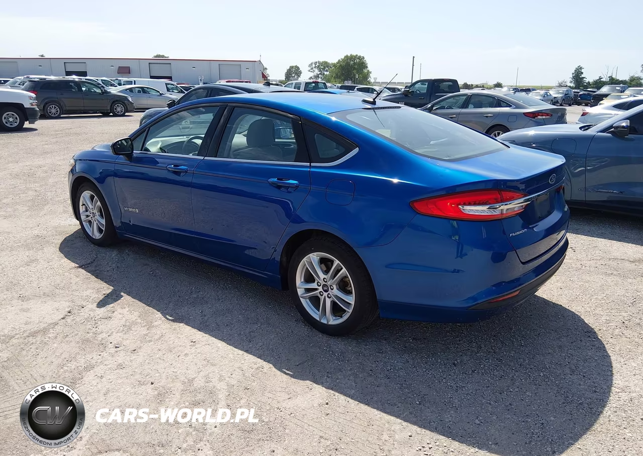 2018 Ford Fusion Hybrid S VIN:3FA6P0UU2JR235865 - 3
