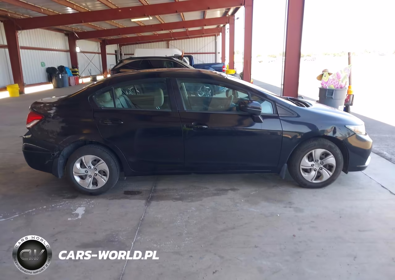 2015 Honda Civic Lx VIN:19XFB2F54FE270626 - 13