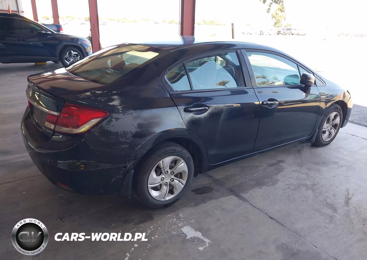 2015 Honda Civic Lx VIN:19XFB2F54FE270626 - 4