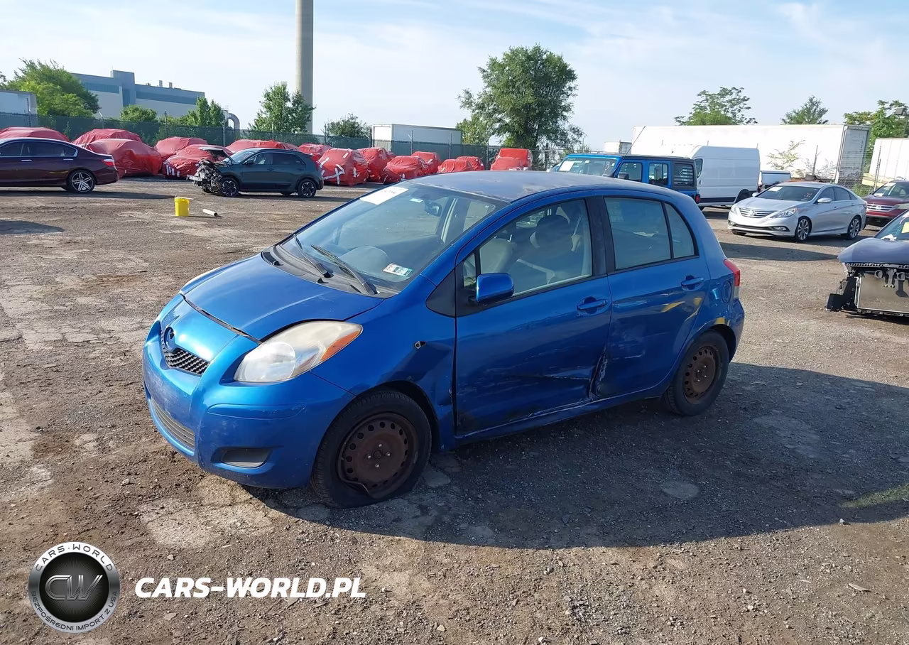 2010 Toyota Yaris VIN:JTDKT4K31A5325422 - 2