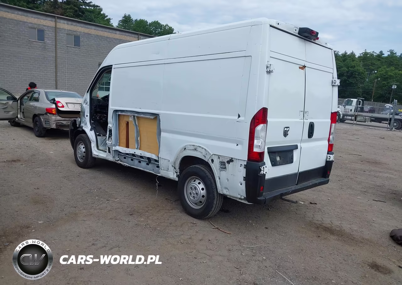 2021 Ram Promaster 2500 High Roof 136 Wb VIN:3C6LRVCG4ME585596 - 3