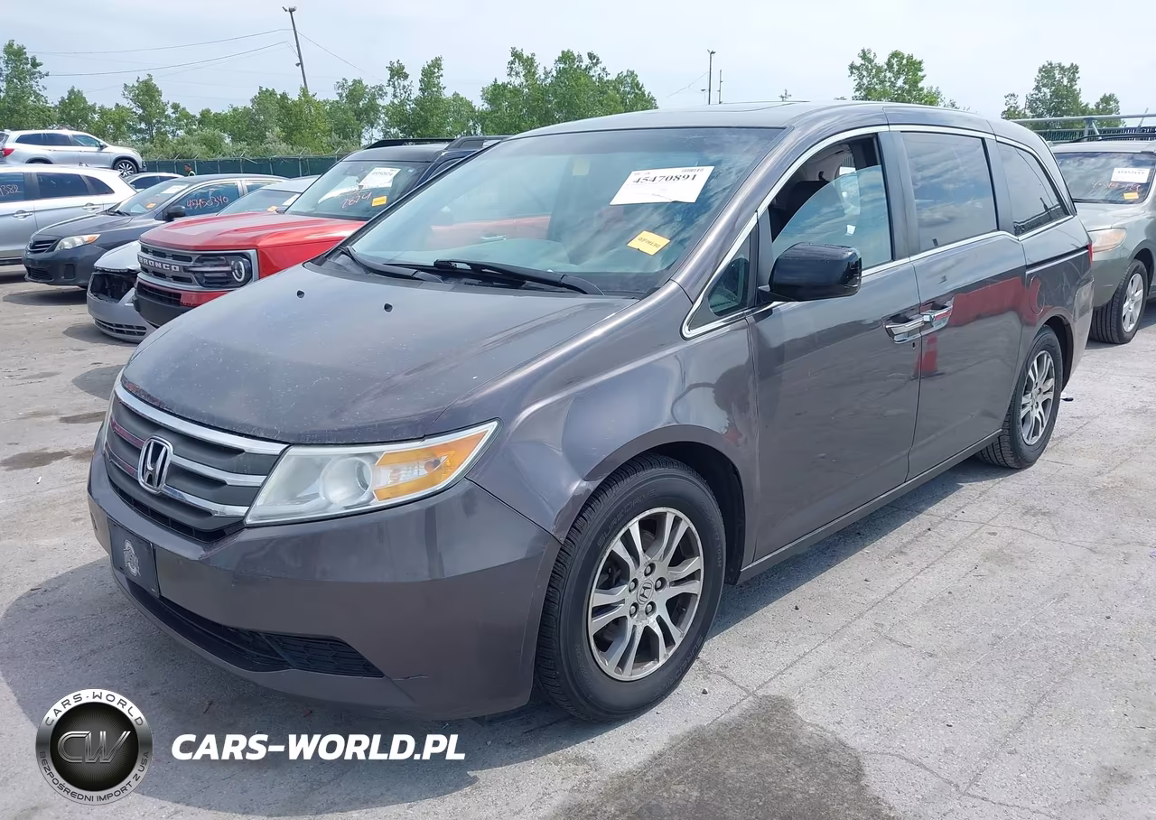 2012 Honda Odyssey Ex-L VIN:5FNRL5H68CB033791 - 2