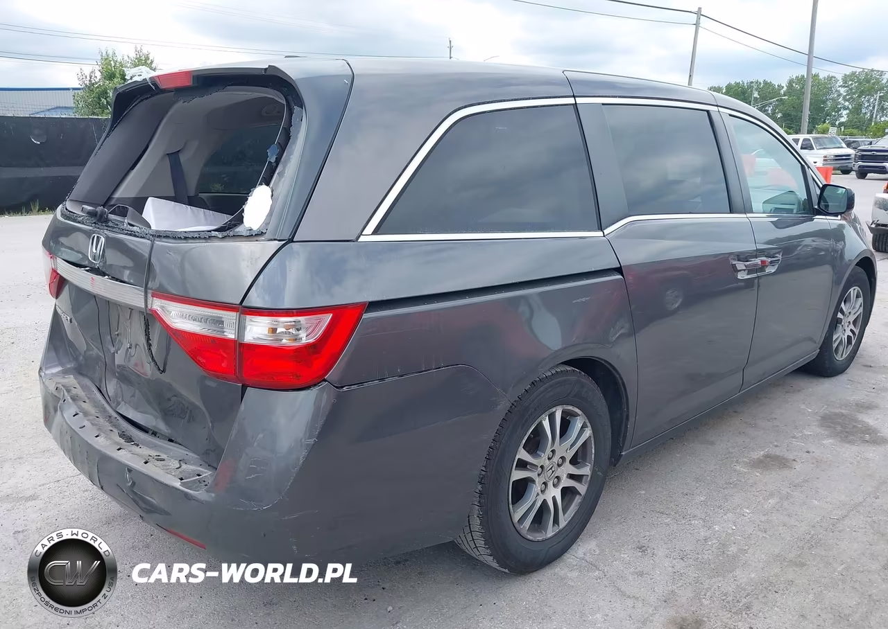 2012 Honda Odyssey Ex-L VIN:5FNRL5H68CB033791 - 4