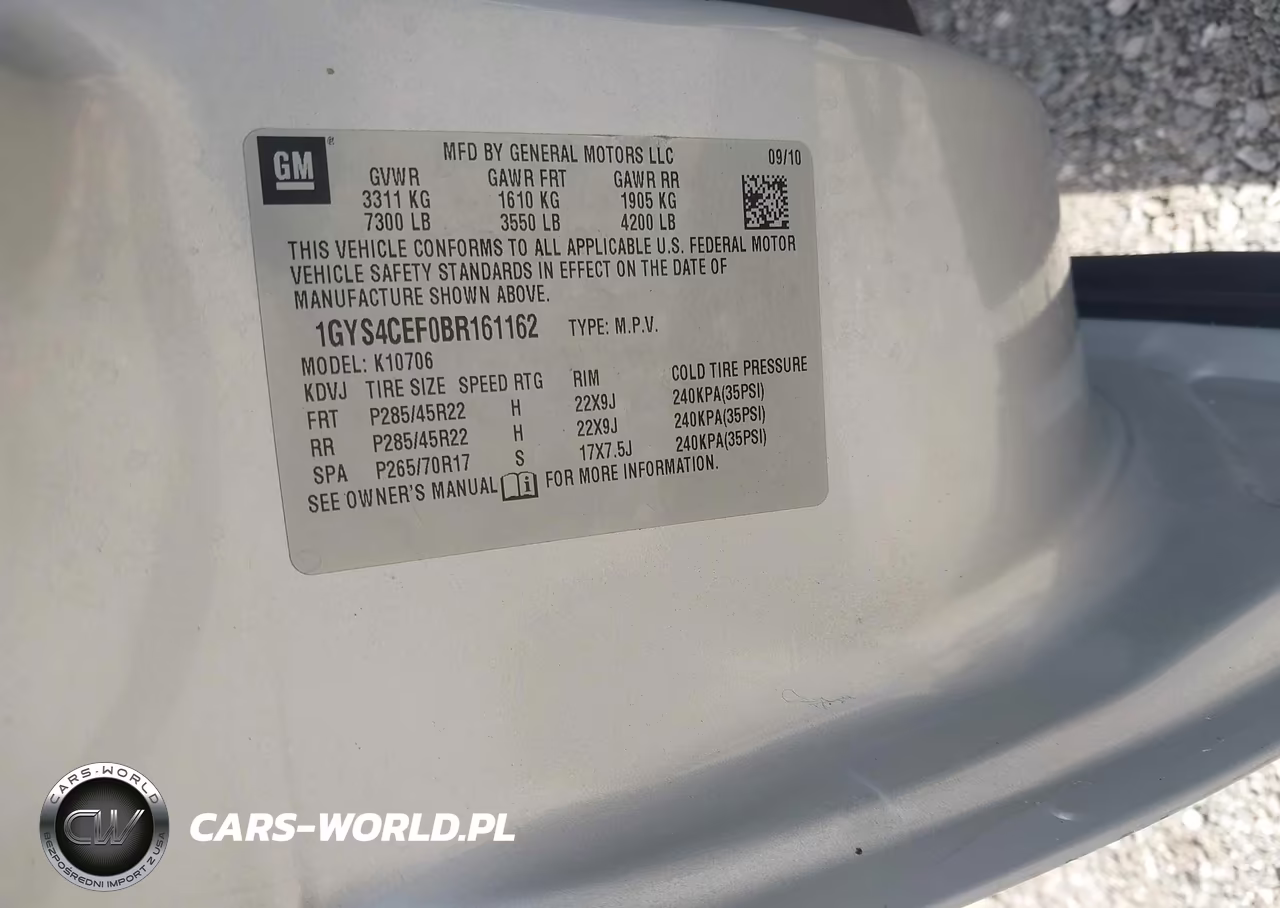 2011 Cadillac Escalade Premium VIN:1GYS4CEF0BR161162 - 9