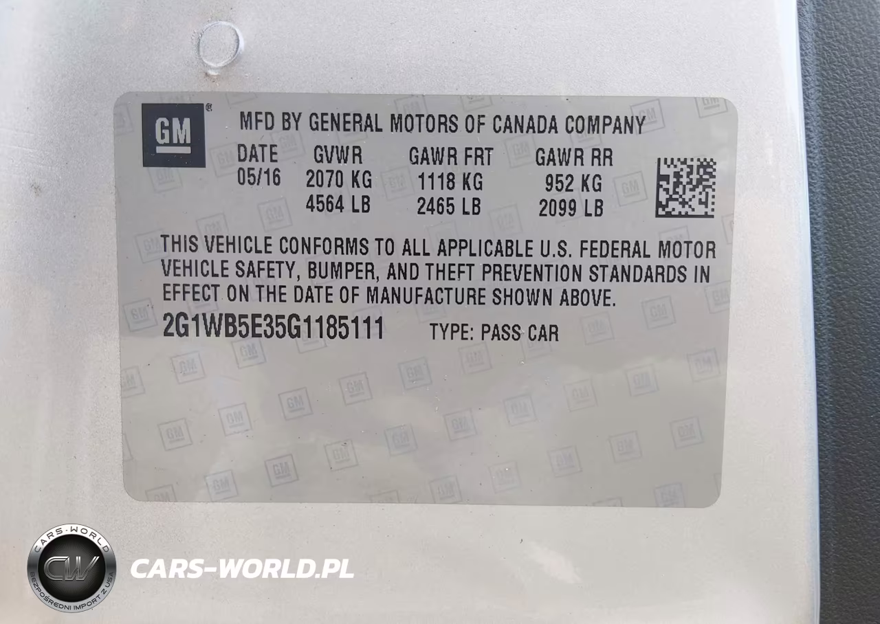 2016 Chevrolet Impala Limited Lt VIN:2G1WB5E35G1185111 - 9