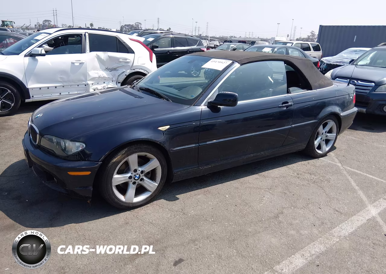 2006 BMW 325Ci VIN:WBABW33486PX87588 - 2
