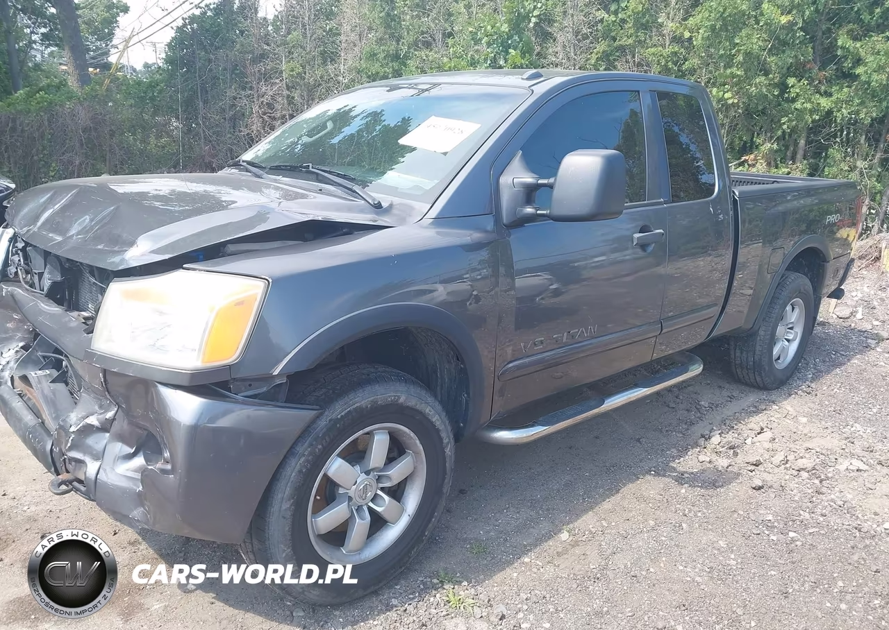 2012 Nissan Titan Pro-4X VIN:1N6AA0CC1CN317281 - 2