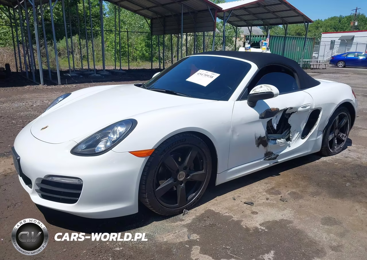 2015 Porsche Boxster VIN:WP0CA2A83FS121063 - 2