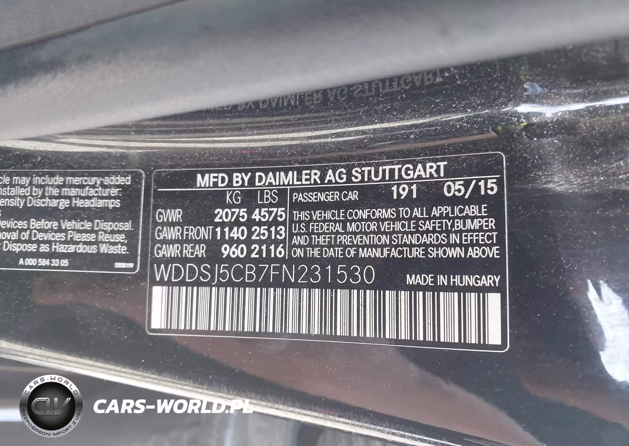 2015 Mercedes-Benz Cla 45 Amg 4Matic VIN:WDDSJ5CB7FN231530 - 9
