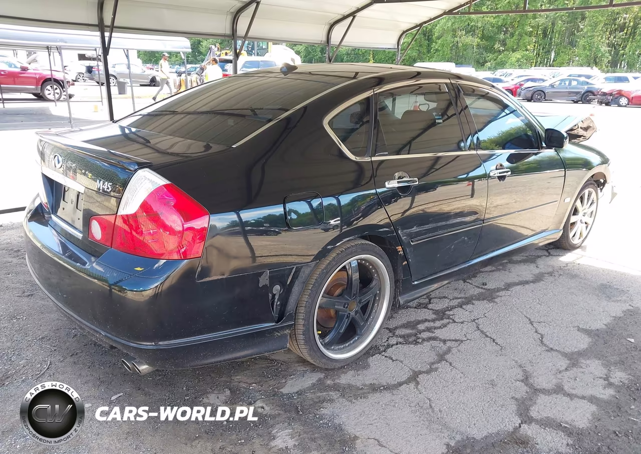 2007 Infiniti M45 Sport VIN:JNKBY01E87M403222 - 4