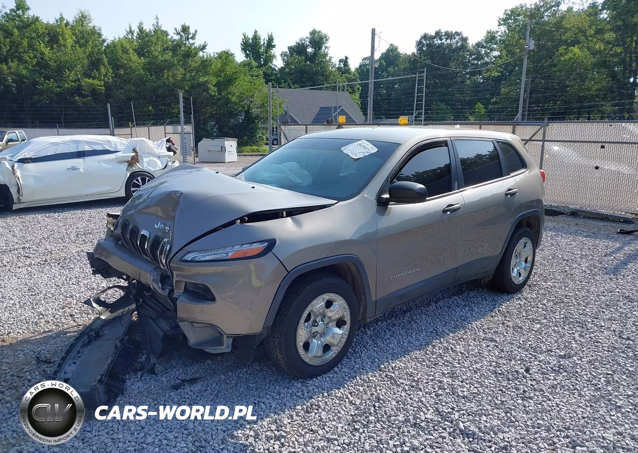 2017 Jeep Cherokee Sport VIN:1C4PJLAB7HW603470 - 2