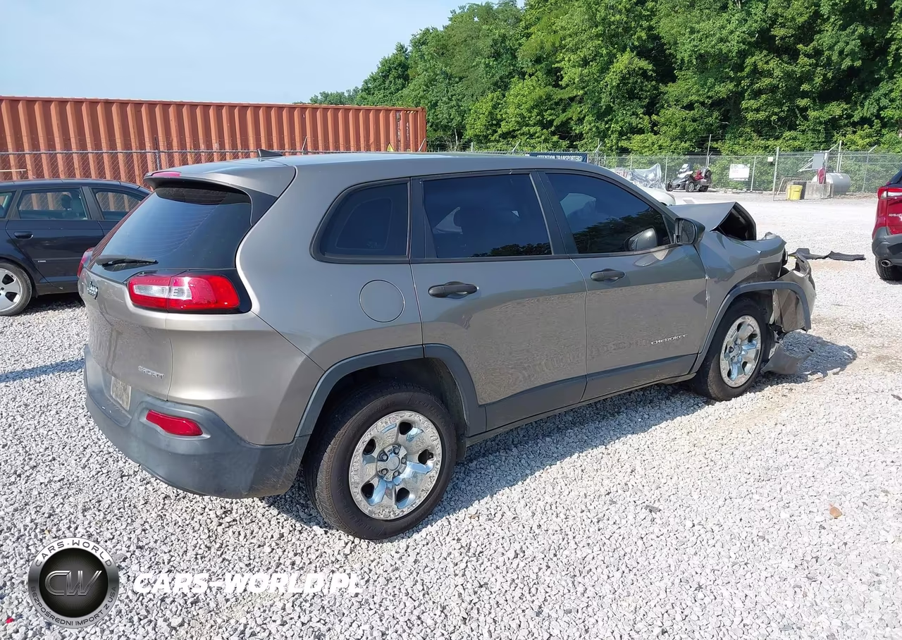 2017 Jeep Cherokee Sport VIN:1C4PJLAB7HW603470 - 4