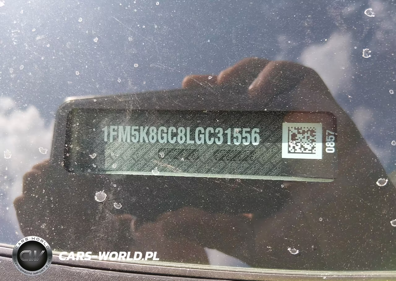 2020 Ford Explorer St VIN:1FM5K8GC8LGC31556 - 9