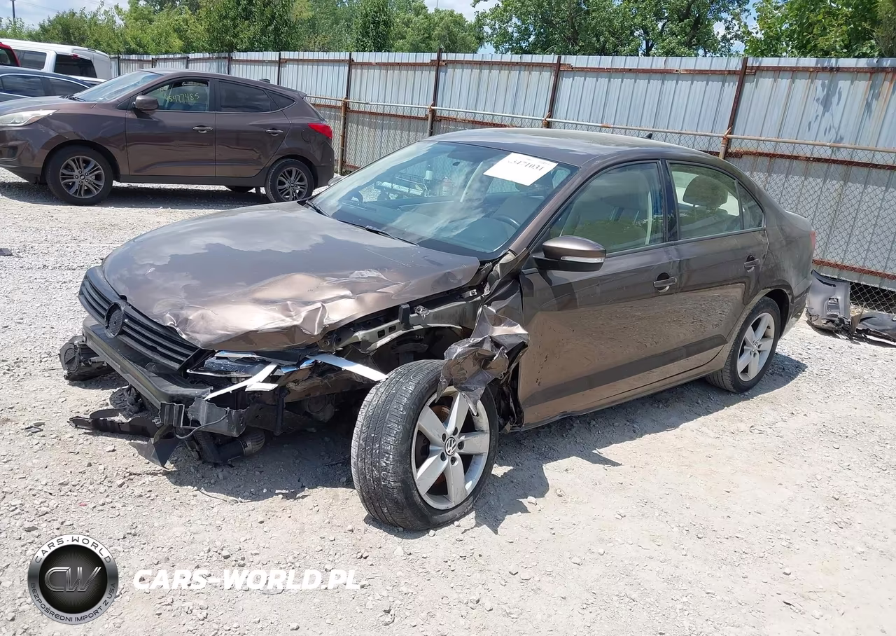2012 Volkswagen Jetta 2.0L Tdi VIN:3VW3L7AJ5CM091432 - 2