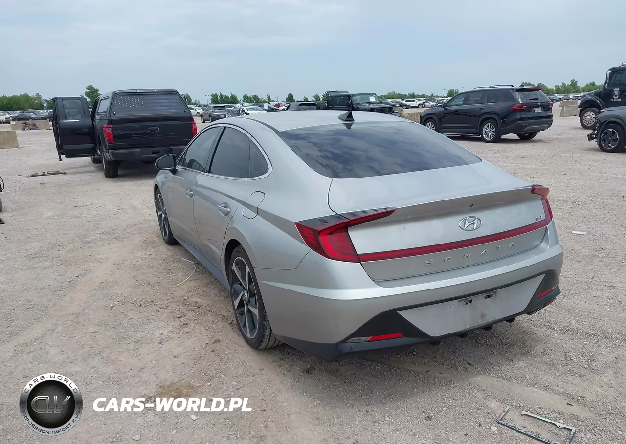 2021 Hyundai Sonata Sel Plus VIN:5NPEJ4J24MH067218 - 3