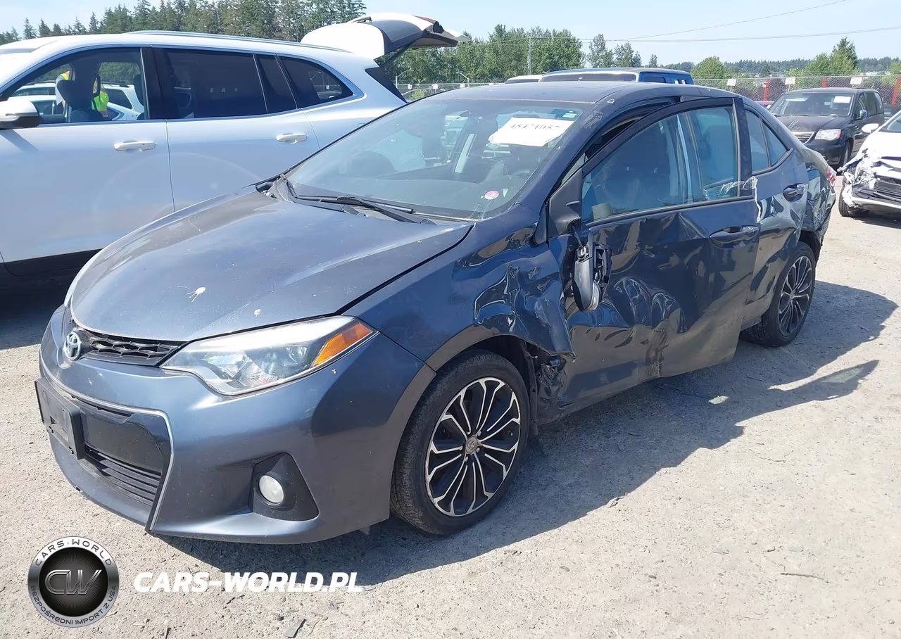 2016 Toyota Corolla S Plus VIN:2T1BURHE9GC674326 - 2