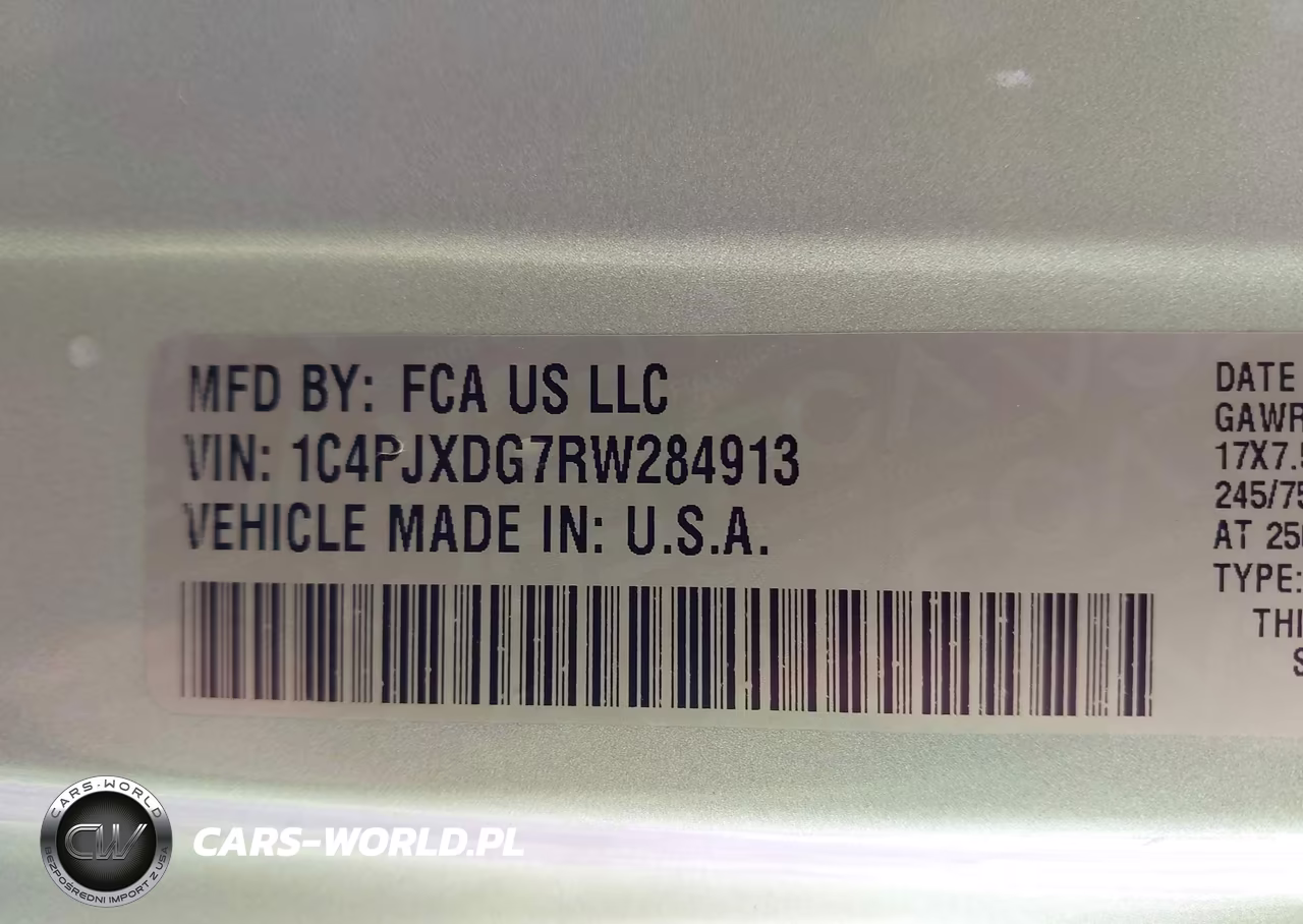 2024 Jeep Wrangler 4-Door Sport S 4X4 VIN:1C4PJXDG7RW284913 - 9