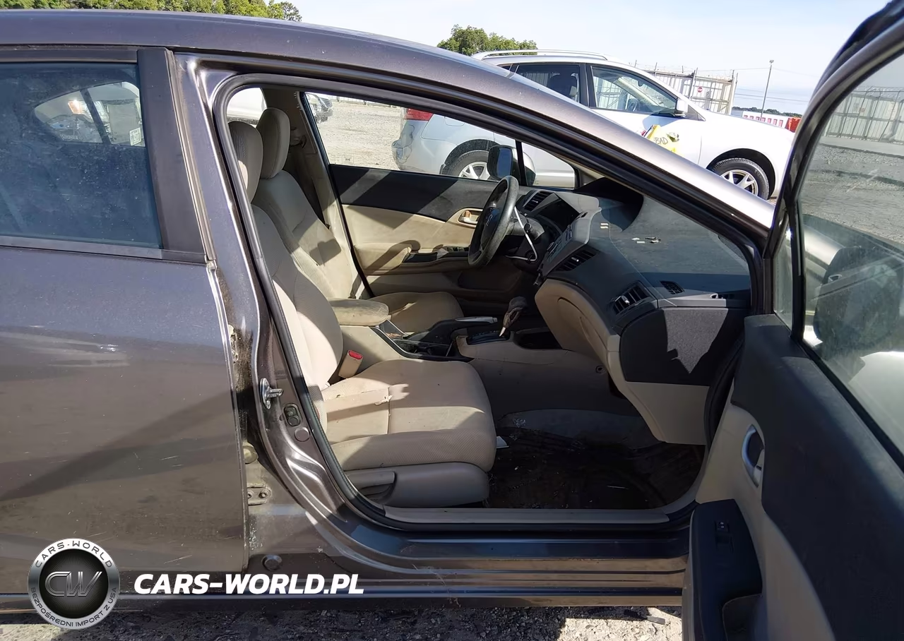 2012 Honda Civic Lx VIN:19XFB2F57CE103351 - 5
