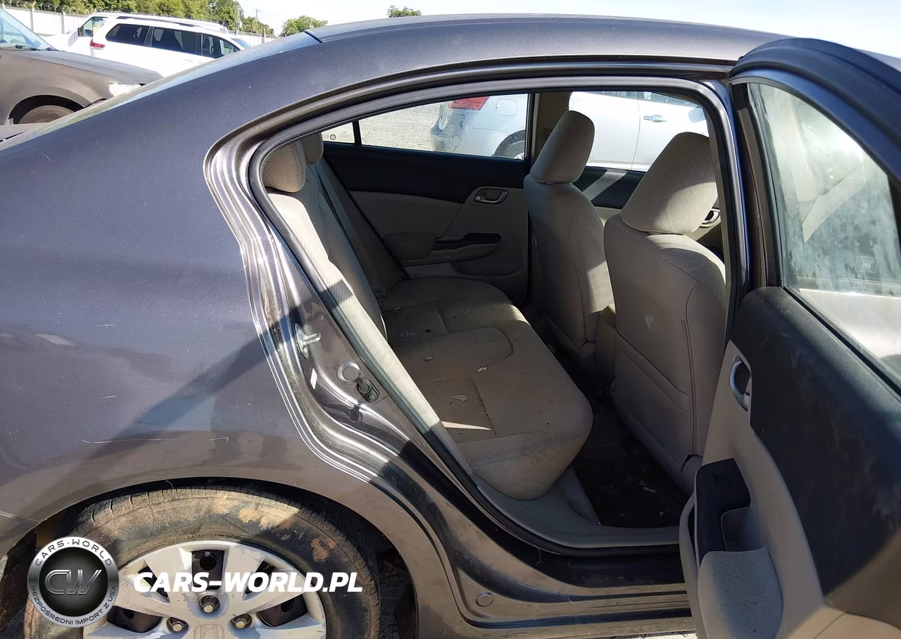 2012 Honda Civic Lx VIN:19XFB2F57CE103351 - 8
