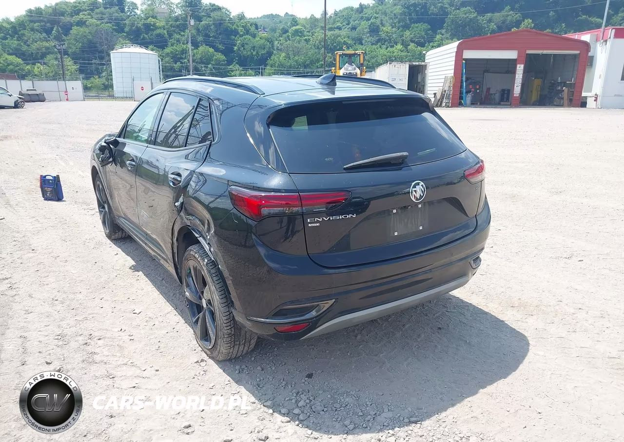 2021 Buick Envision Awd Essence VIN:LRBFZPR45MD108206 - 3