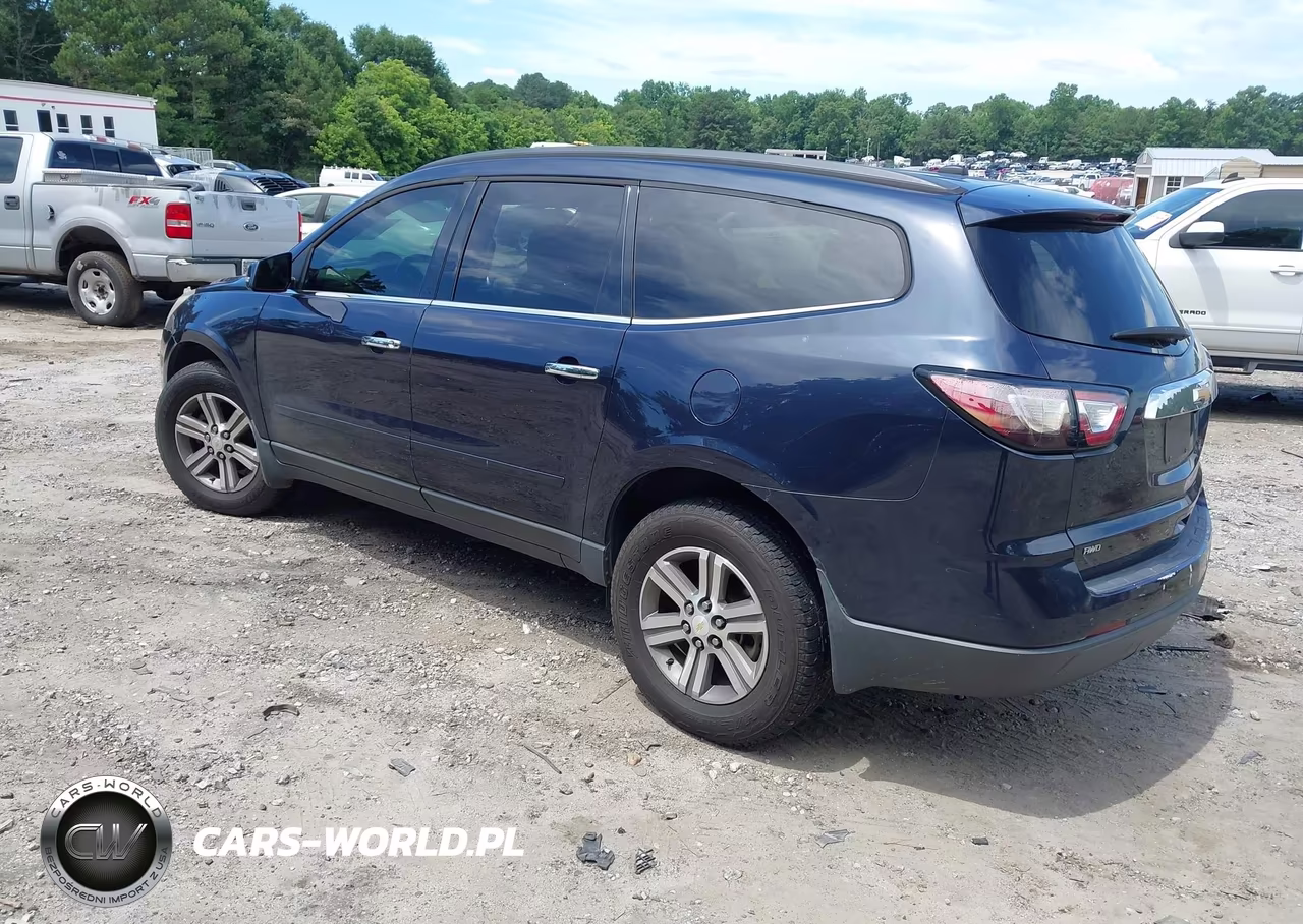 2015 Chevrolet Traverse Lt VIN:1GNKVGKD9FJ301007 - 3