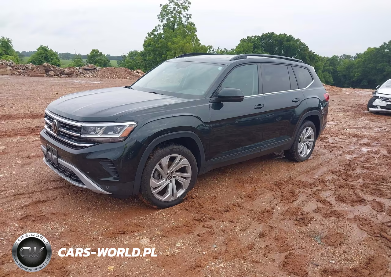 2021 Volkswagen Atlas 3.6L V6 Se W-Technology VIN:1V2KR2CA1MC563687 - 2