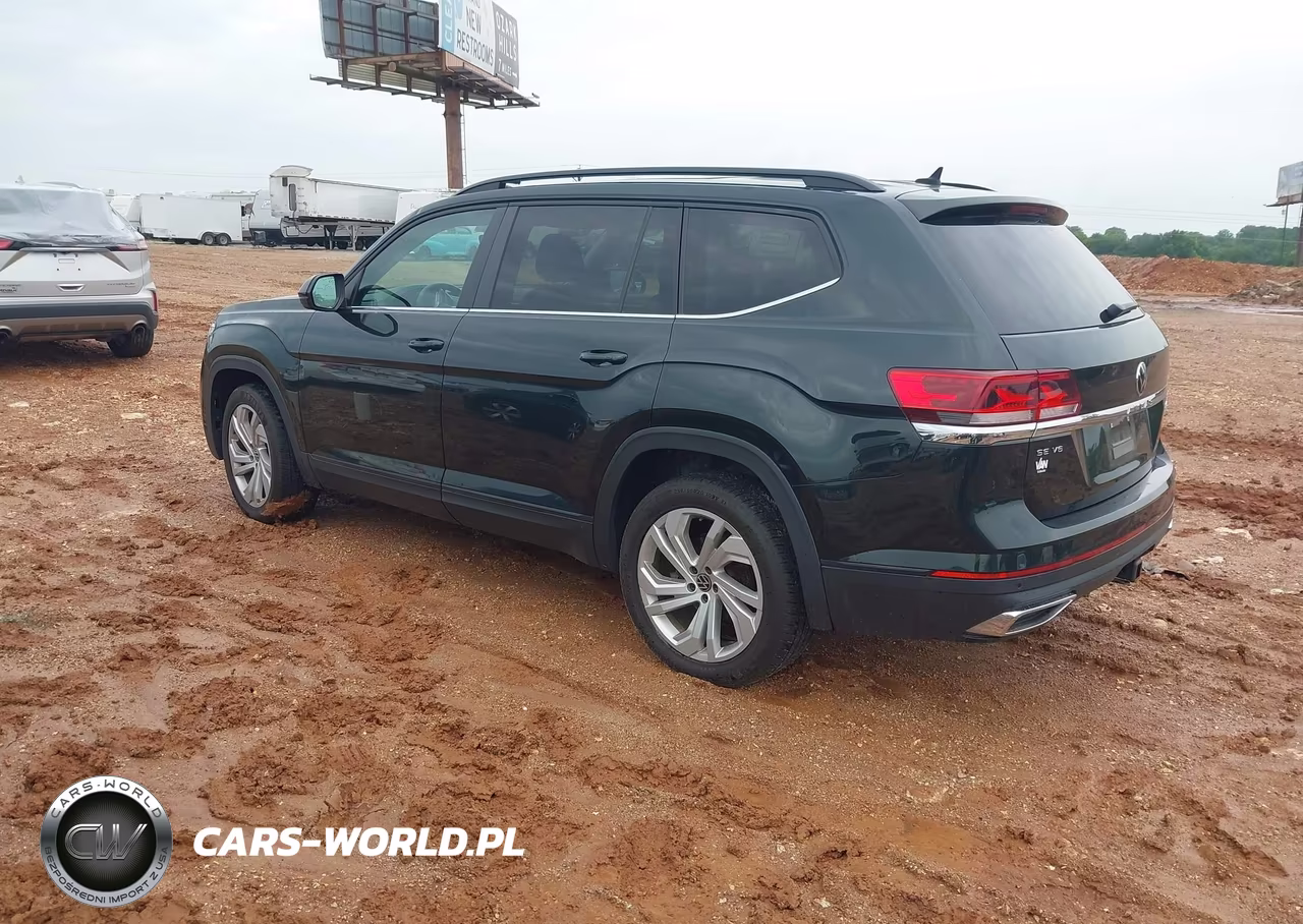 2021 Volkswagen Atlas 3.6L V6 Se W-Technology VIN:1V2KR2CA1MC563687 - 3