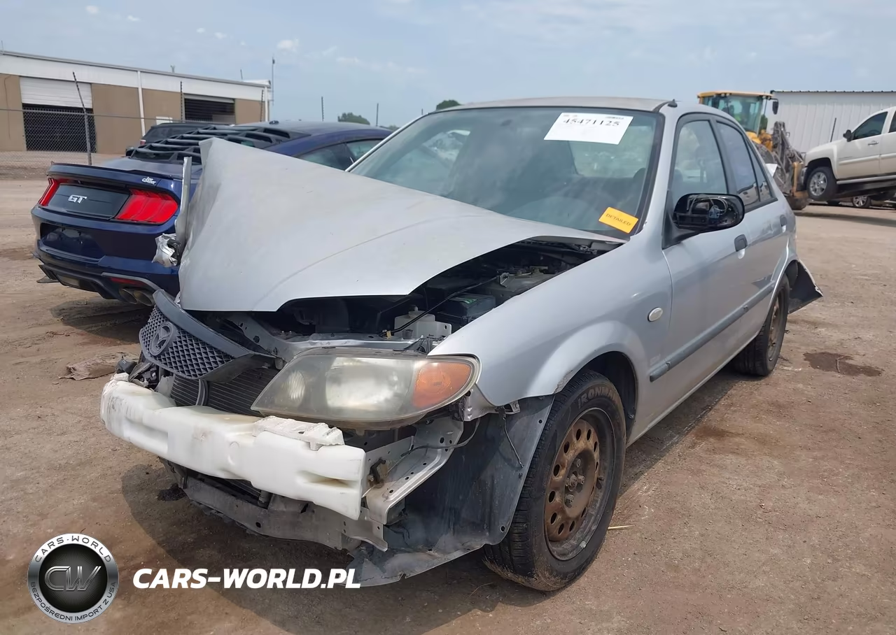 2002 Mazda Protege Dx-Es-Lx VIN:JM1BJ225821621218 - 2