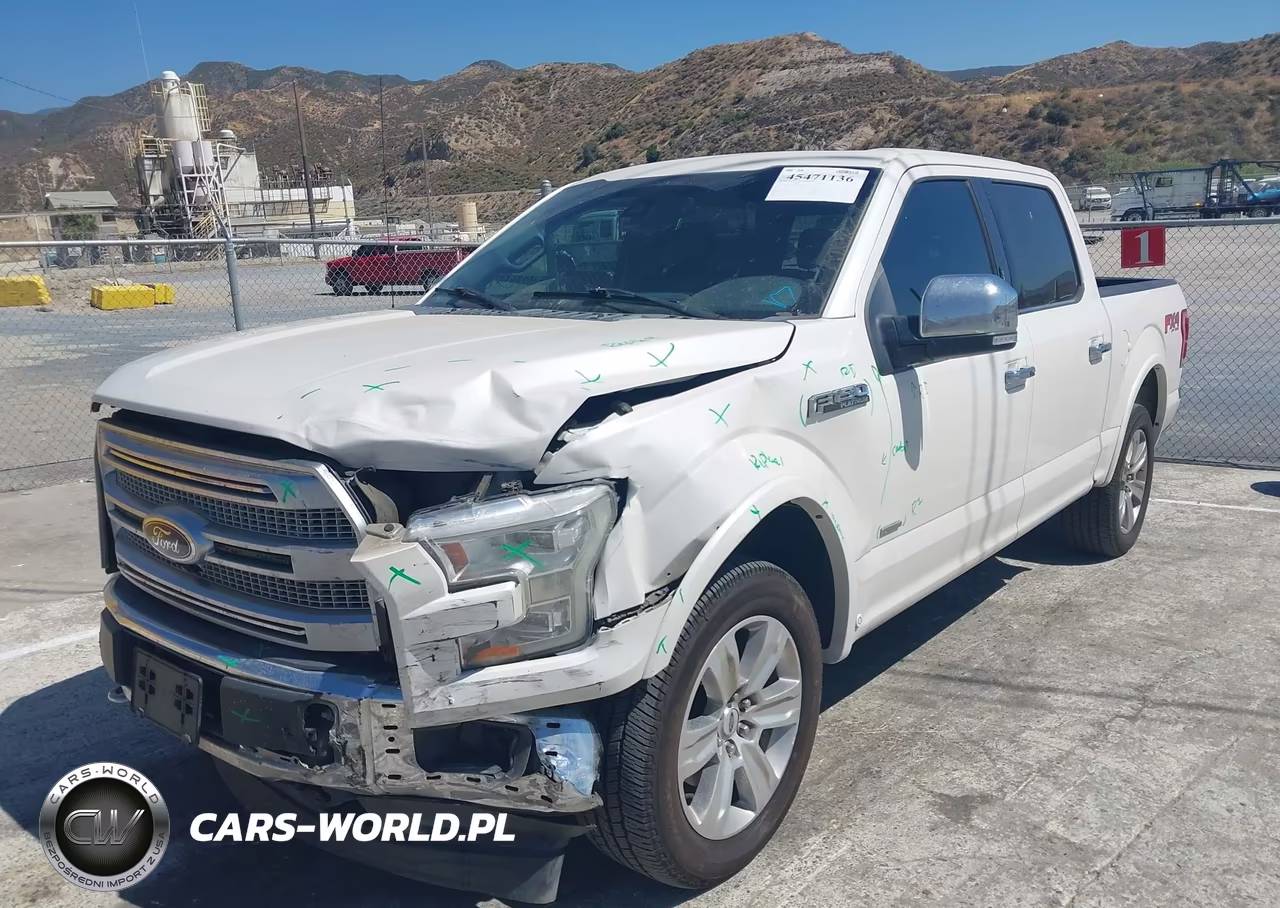 2017 Ford F-150 Platinum VIN:1FTEW1EG1HFB41684 - 2
