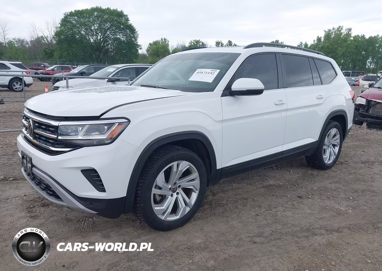 2021 Volkswagen Atlas 3.6L V6 Se W-Technology VIN:1V2KR2CA3MC595864 - 2