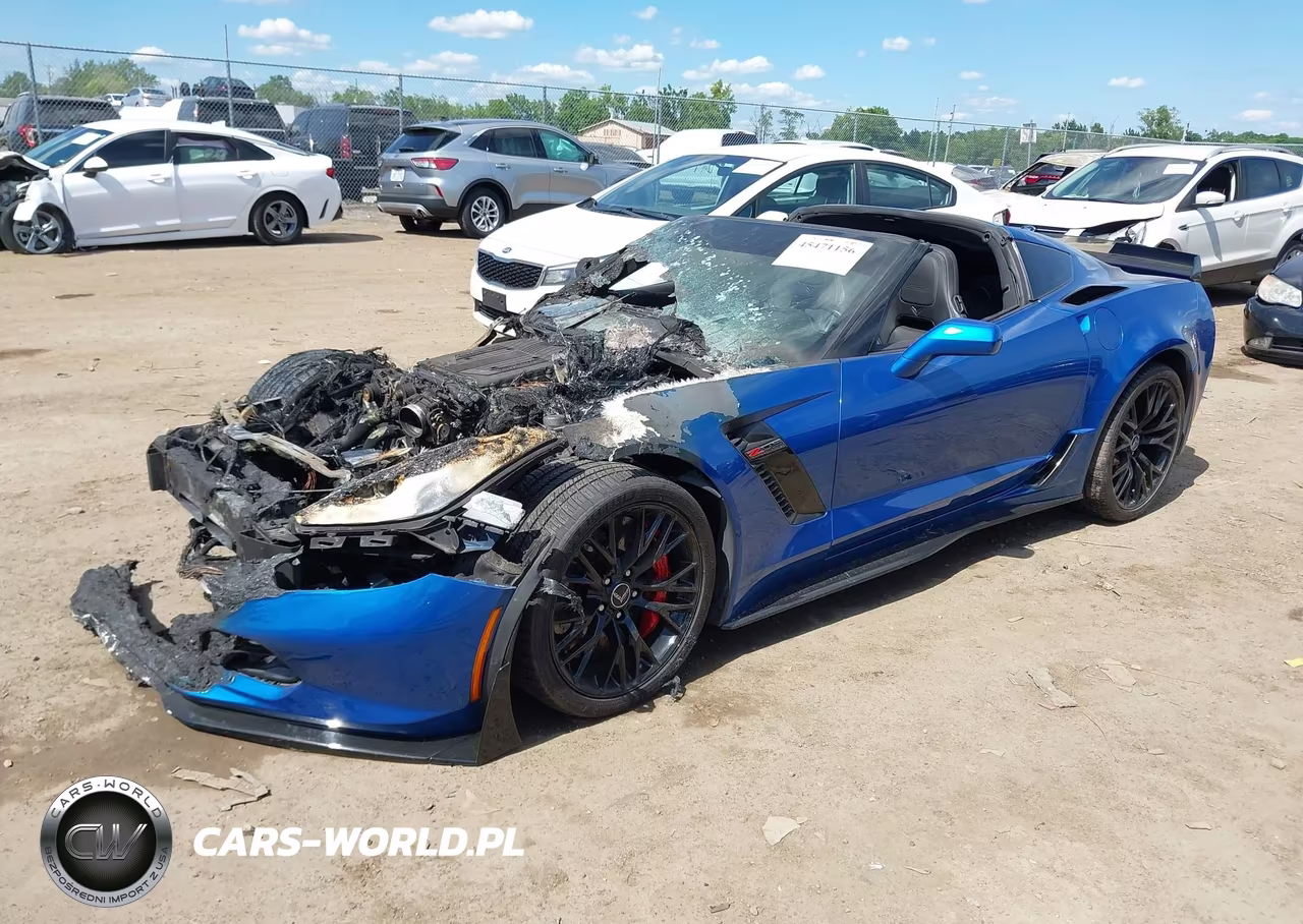 2015 Chevrolet Corvette Z06 VIN:1G1YT2D62F5603640 - 2