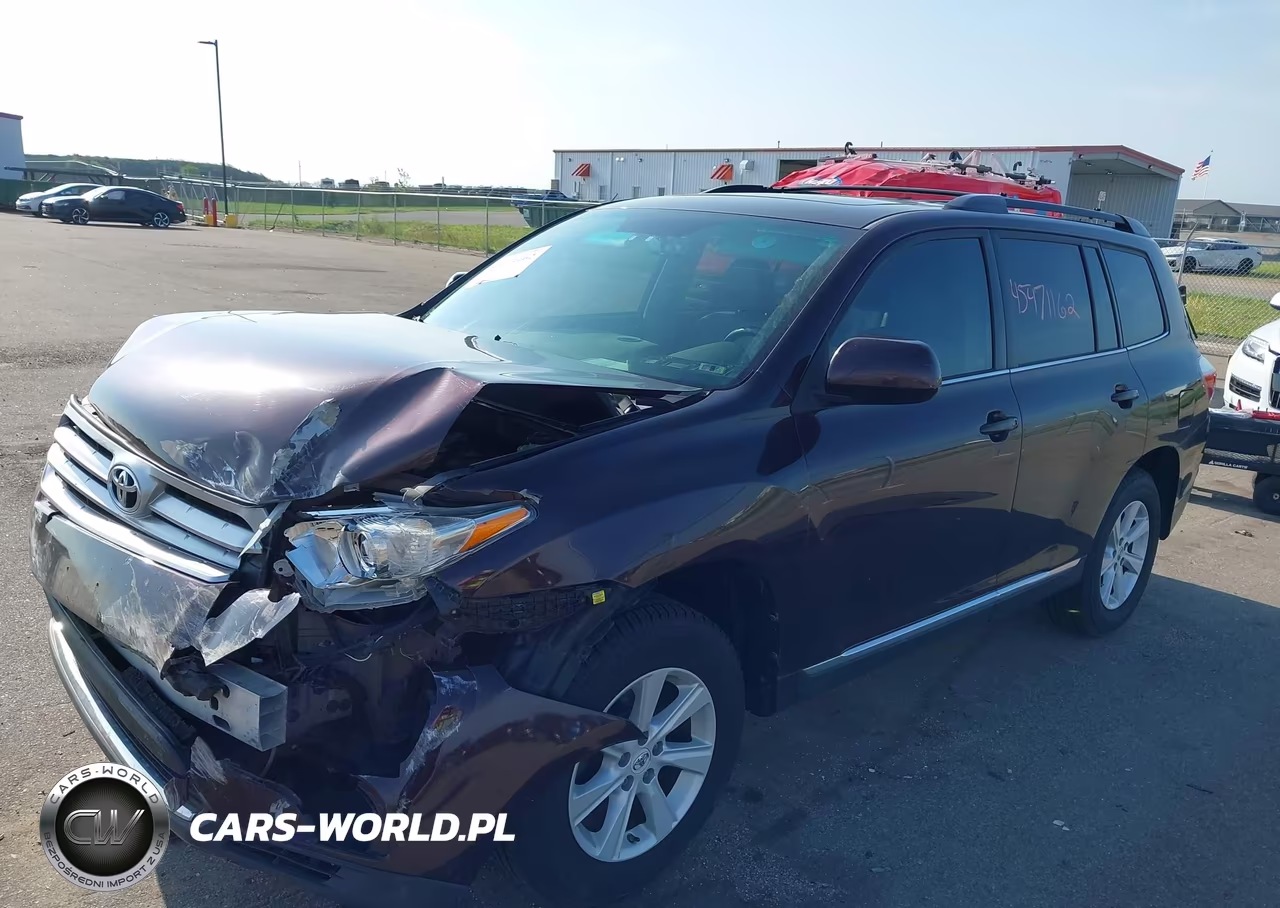 2012 Toyota Highlander Se V6 VIN:5TDZK3EH5CS086926 - 2