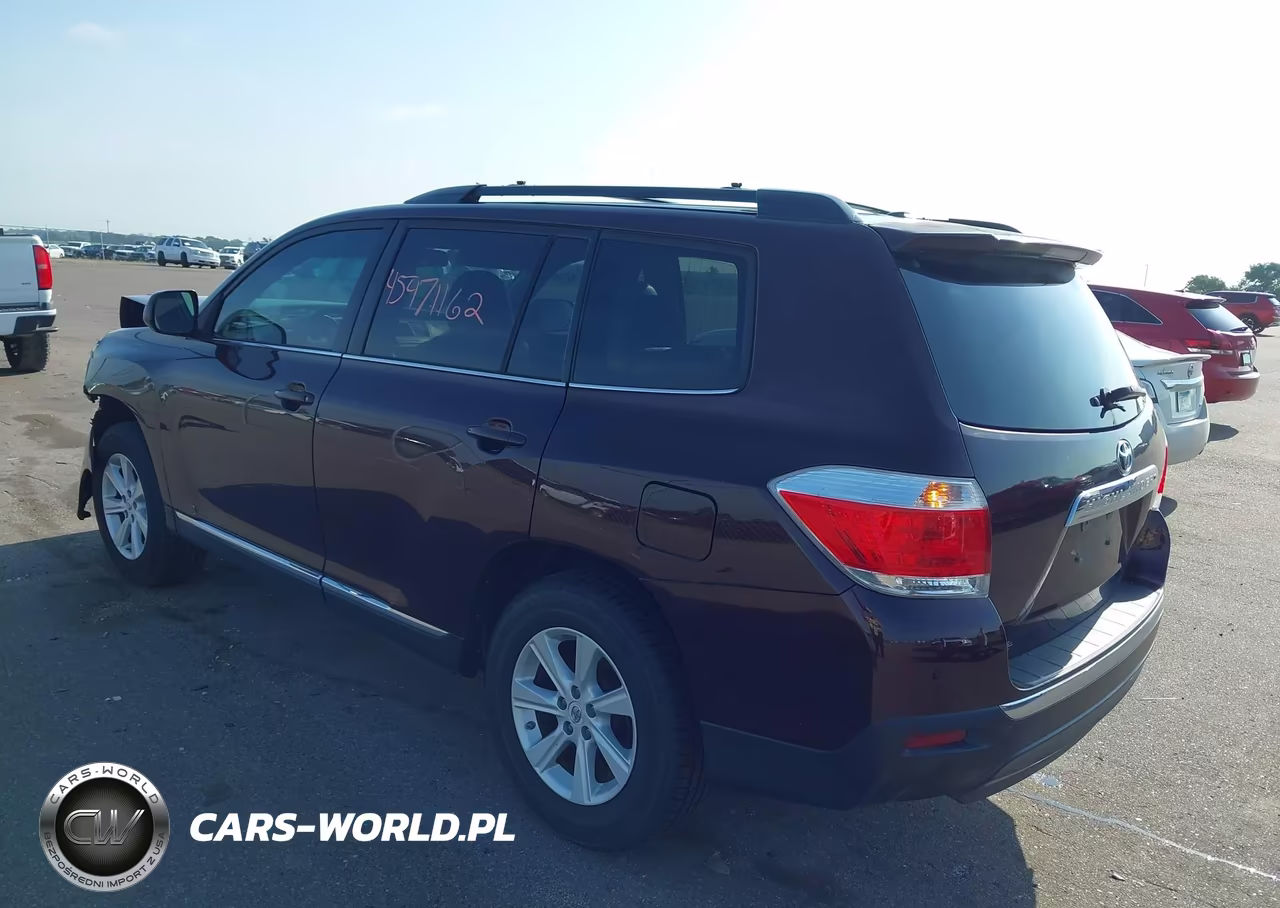 2012 Toyota Highlander Se V6 VIN:5TDZK3EH5CS086926 - 3