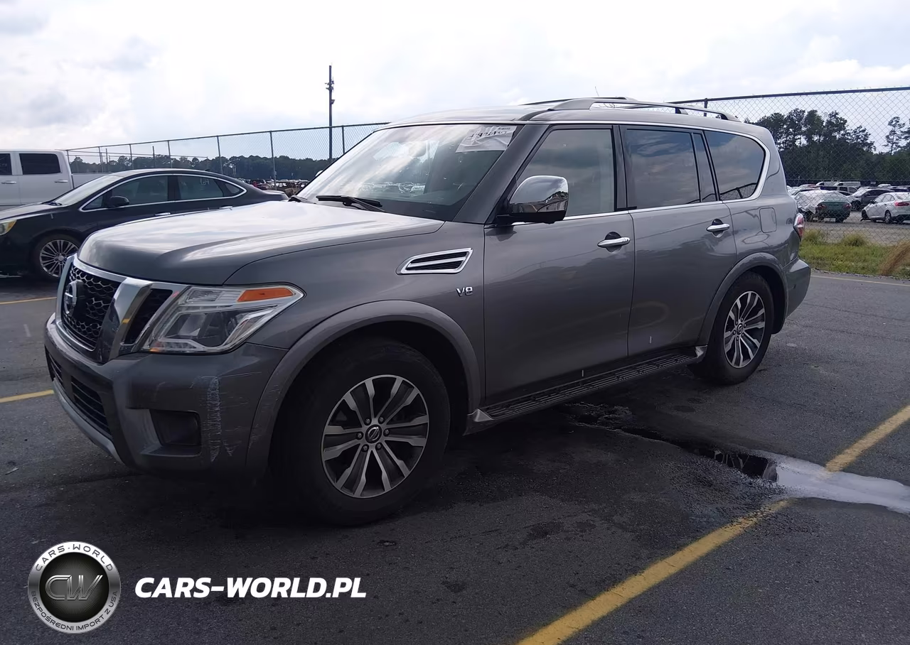 2018 Nissan Armada Sl VIN:JN8AY2ND7JX000837 - 2