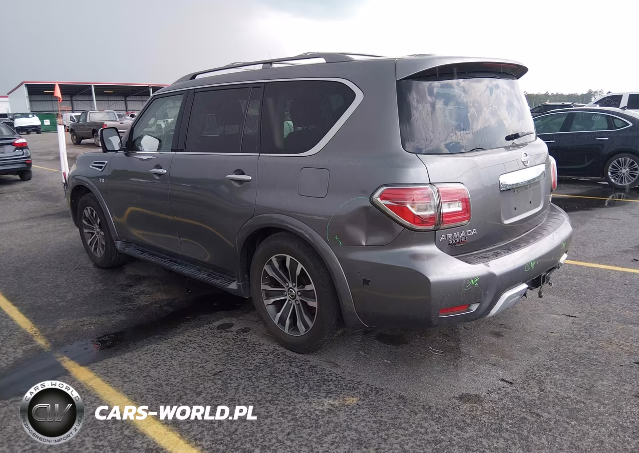2018 Nissan Armada Sl VIN:JN8AY2ND7JX000837 - 3