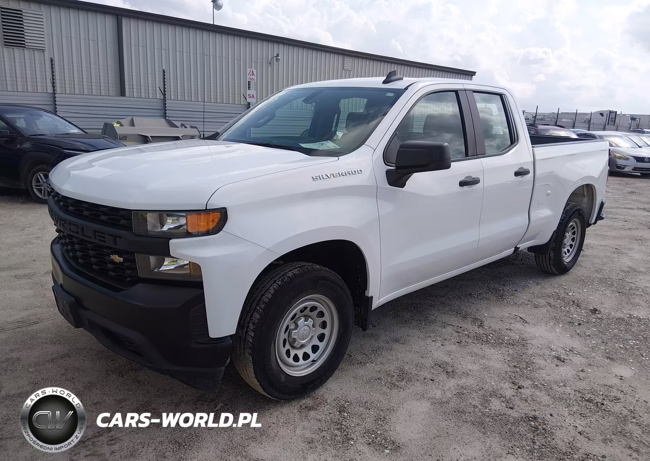 2020 Chevrolet Silverado 1500 2Wd Standard Bed Wt VIN:1GCRWAEK0LZ325009 - 2