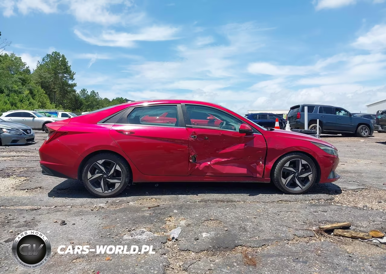 2021 Hyundai Elantra Sel VIN:5NPLN4AG7MH039467 - 13