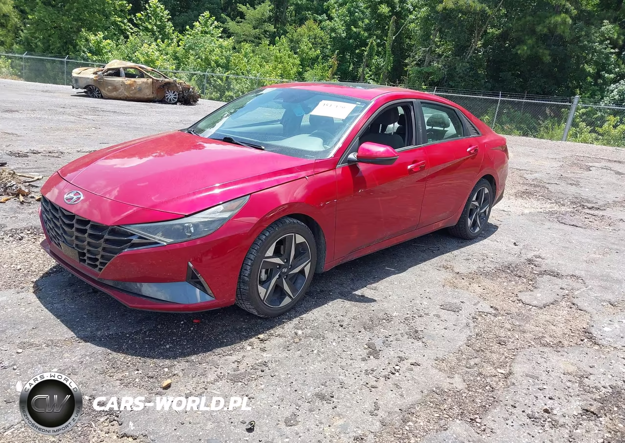 2021 Hyundai Elantra Sel VIN:5NPLN4AG7MH039467 - 2