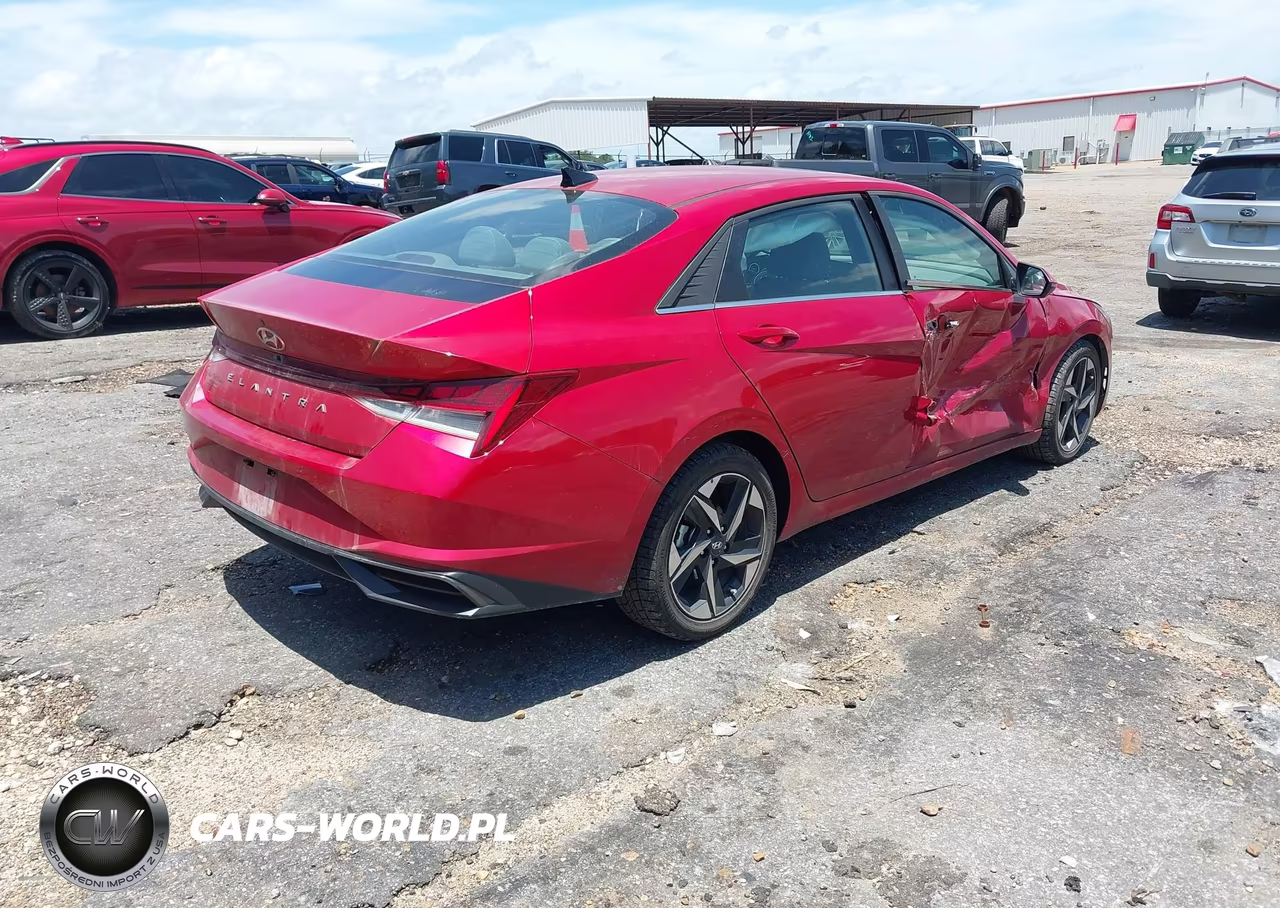 2021 Hyundai Elantra Sel VIN:5NPLN4AG7MH039467 - 4