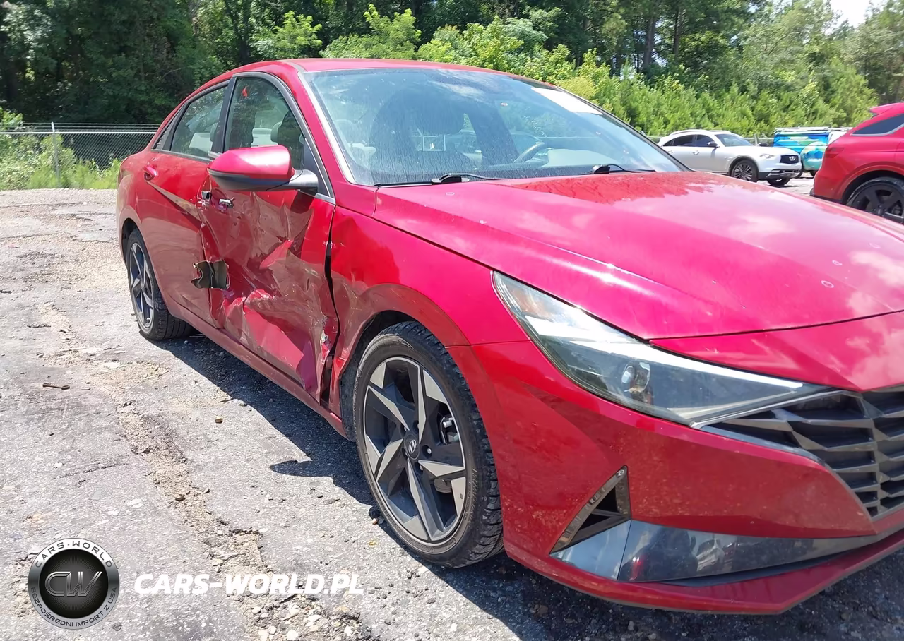 2021 Hyundai Elantra Sel VIN:5NPLN4AG7MH039467 - 6