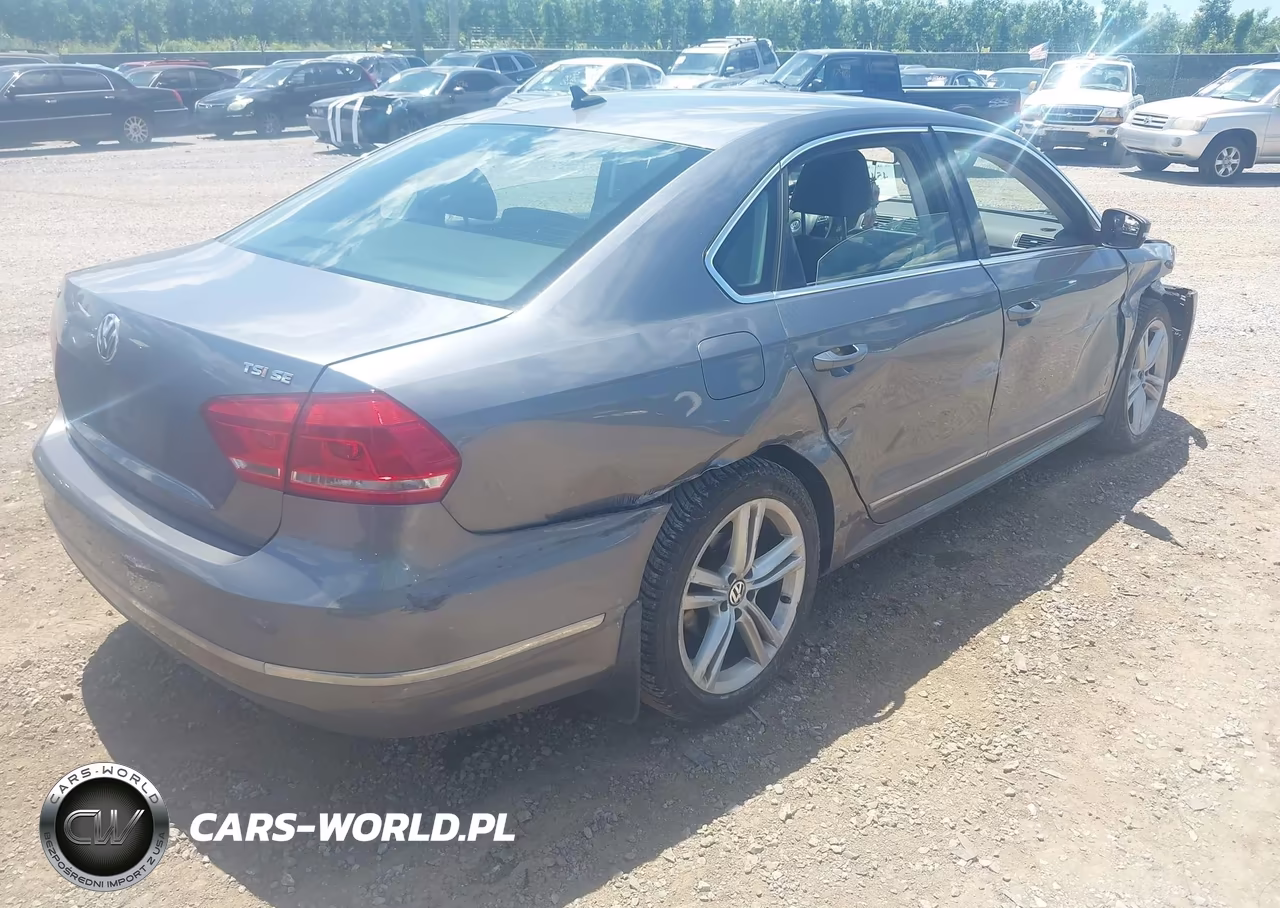 2015 Volkswagen Passat 1.8T Se VIN:1VWBT7A38FC033995 - 4